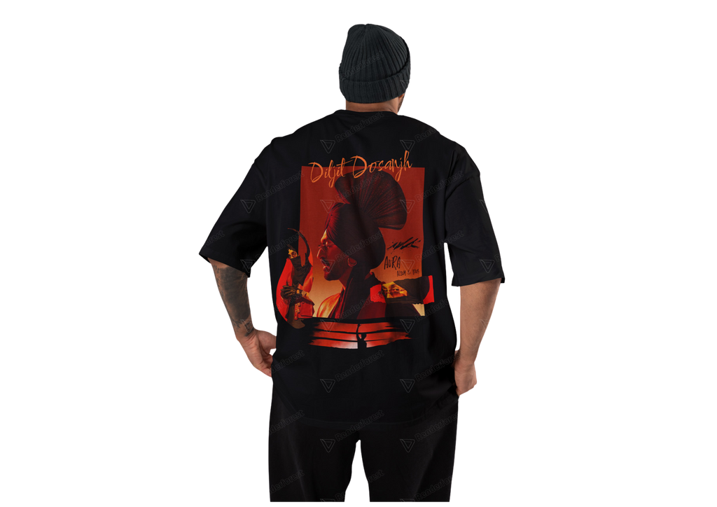 Diljit Dosanjh Aura Tour T-Shirt Collage (PRE-SALE*)