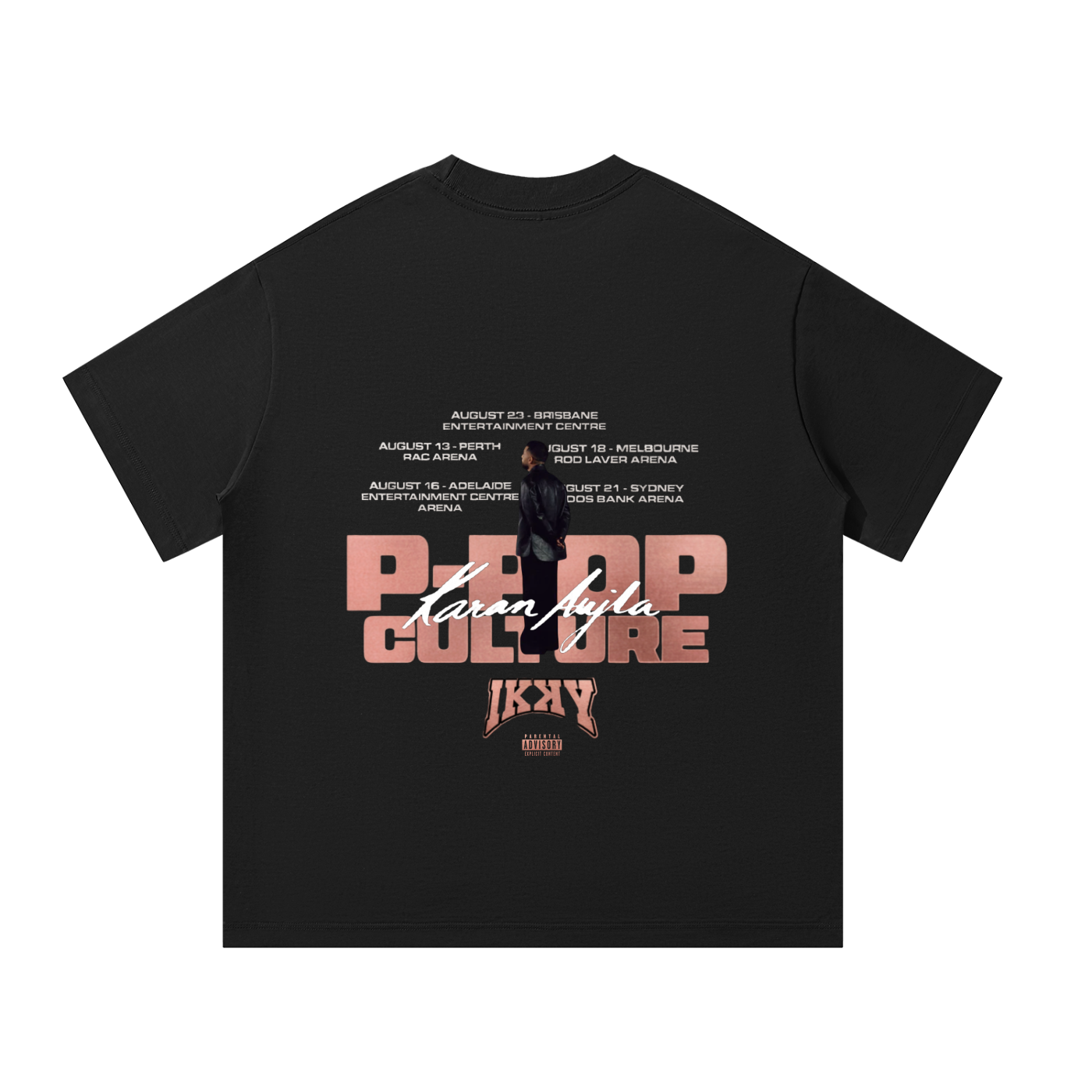 Karan Aujla P-Pop Culture Edition 2 Tee (Australia Tour)