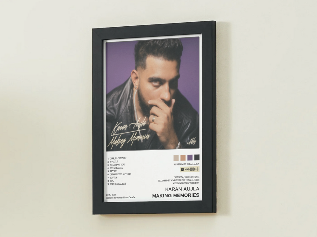 Karan Aujla Making Memories Album Poster