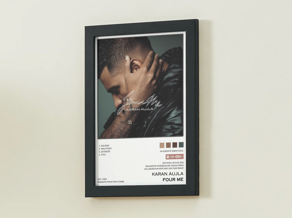 Karan Aujla Four Me Album Poster