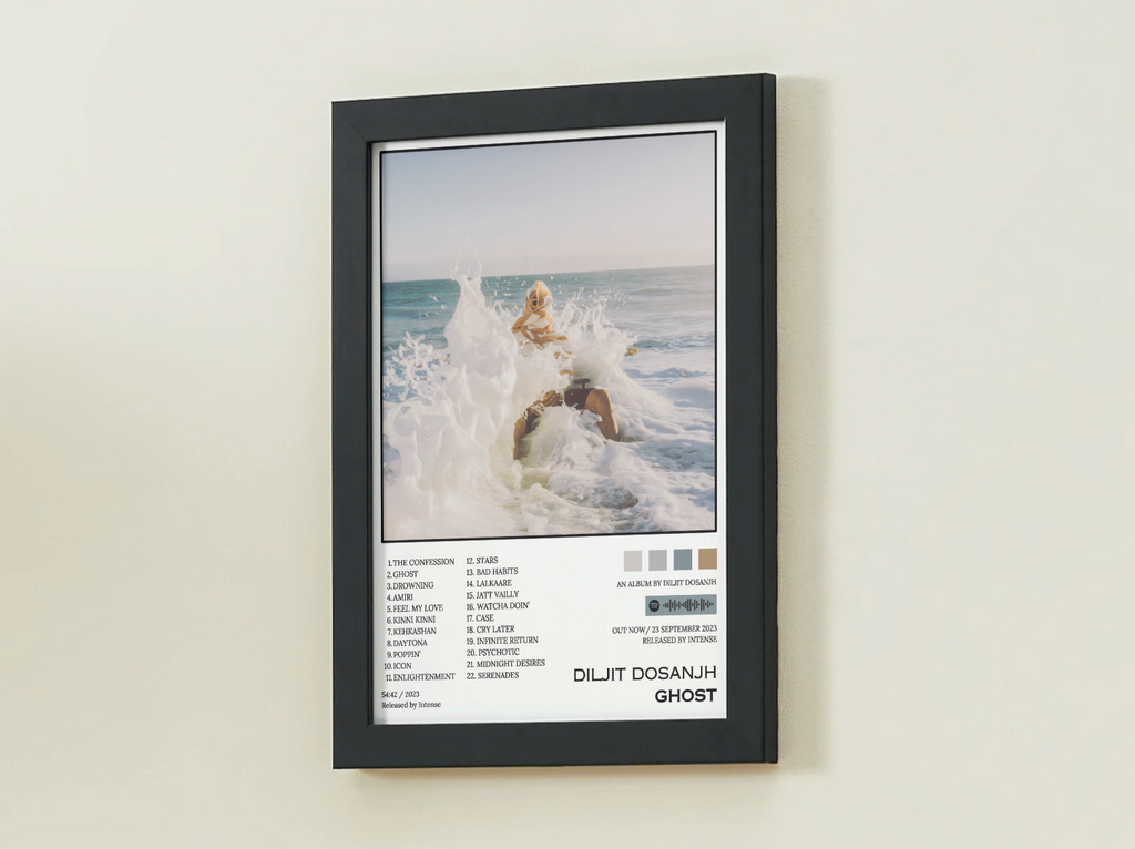 Diljit Dosanjh Ghost Album Poster