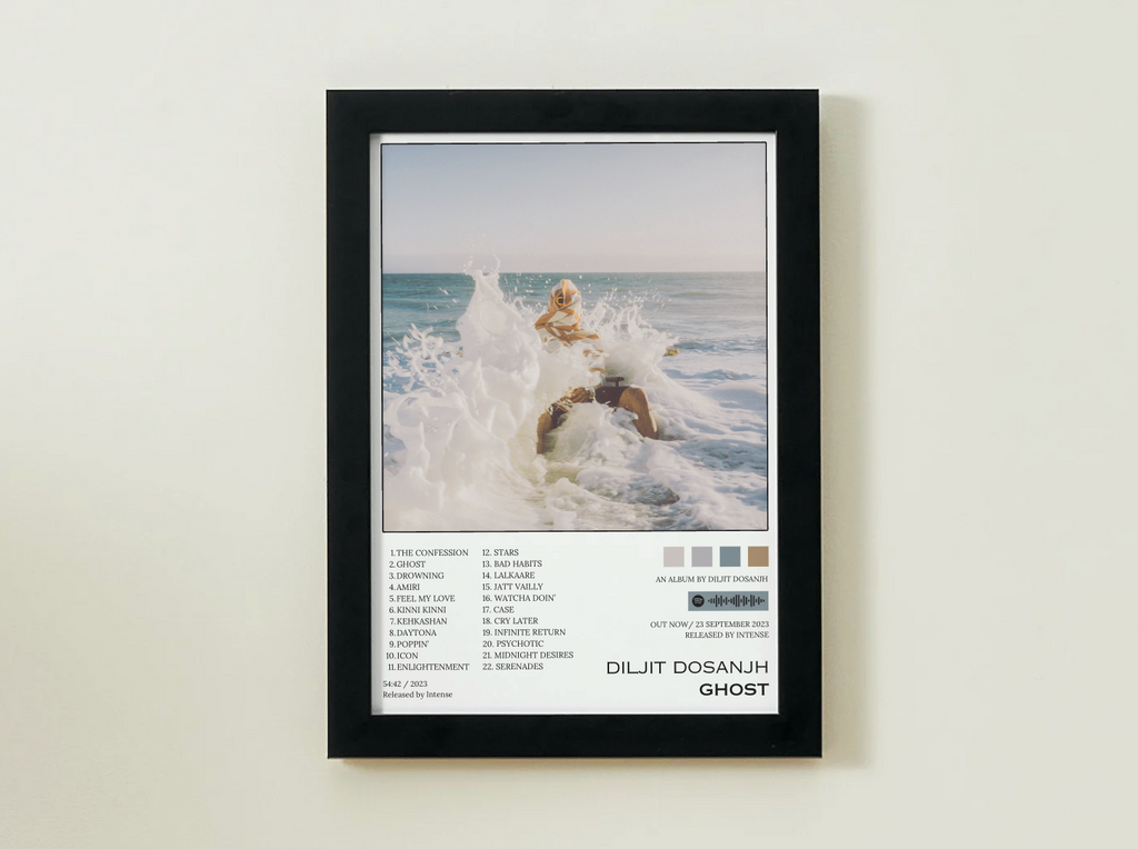 Diljit Dosanjh Ghost Album Poster