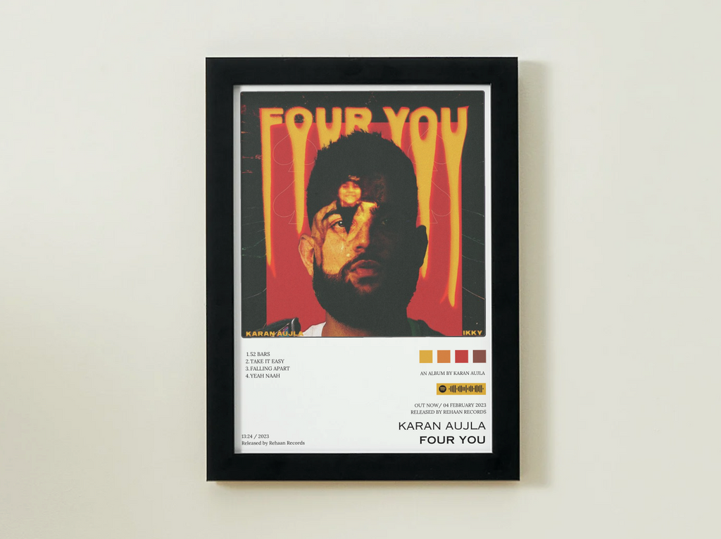 Karan Aujla Four You Album Poster