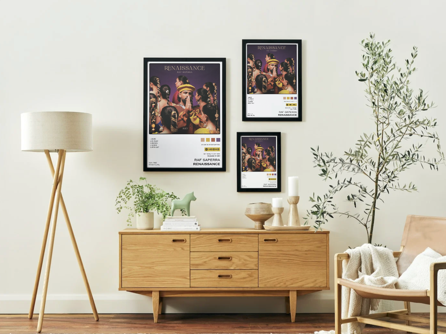 Raf Saperra Renaissance Album Poster