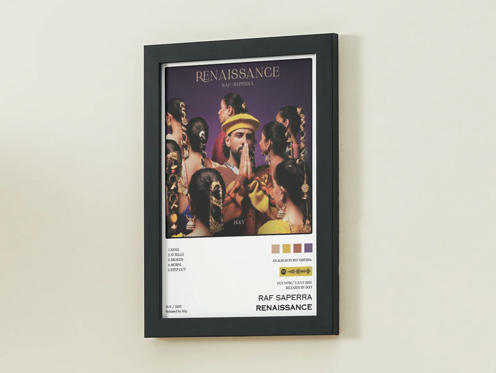 Raf Saperra Renaissance Album Poster