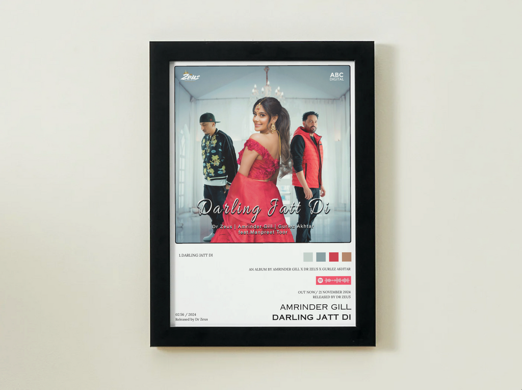 Amrinder Gill Darling Jatt Di Album Poster