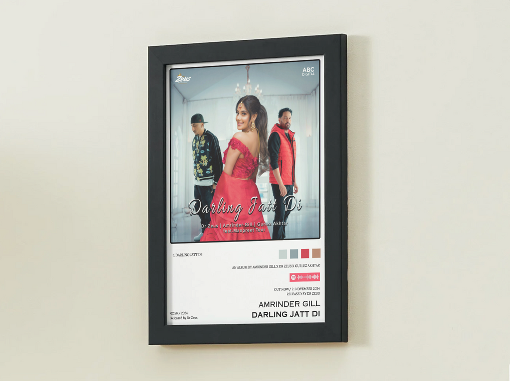 Amrinder Gill Darling Jatt Di Album Poster