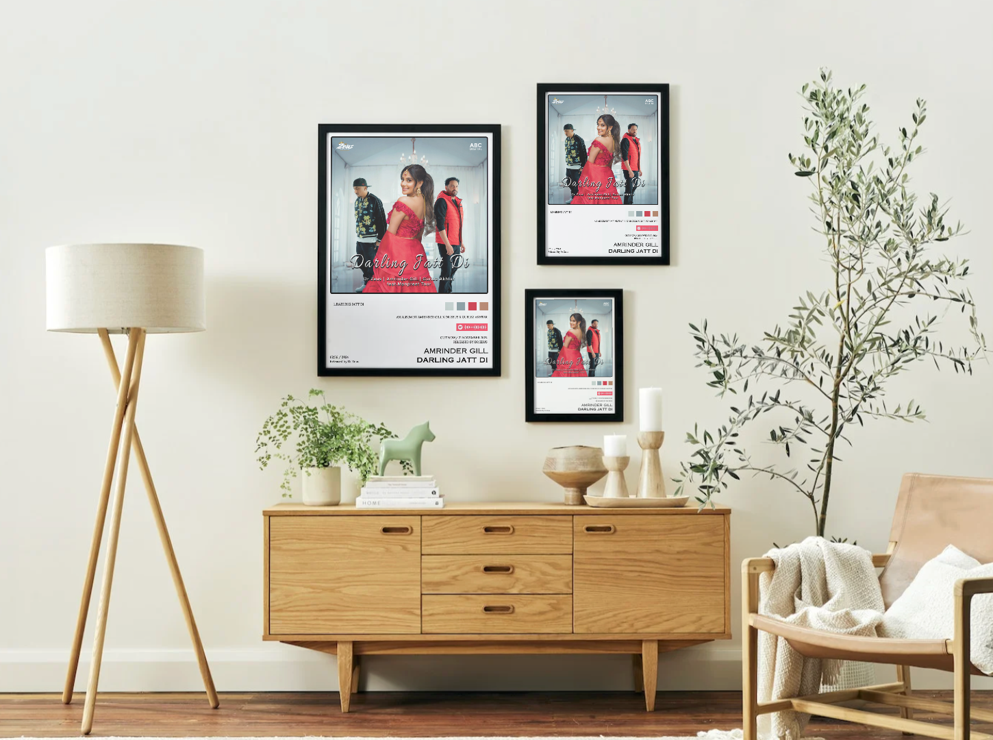 Amrinder Gill Darling Jatt Di Album Poster